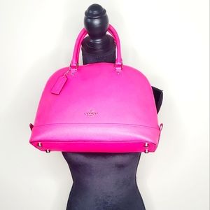 Hot Coach Katy Satchel Bag w/Silver Hardware